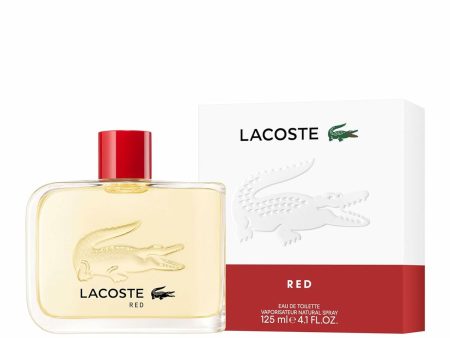 Men s Perfume Lacoste Red EDT 125 ml Online now