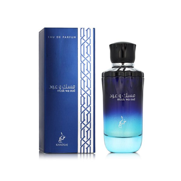 Unisex Perfume Khadlaj Musk Wa Oud EDP 100 ml Hot on Sale