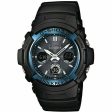 Unisex Watch Casio Black Blue Online Hot Sale