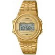 Unisex Watch Casio A171WEG-9AEF Golden Vintage For Cheap