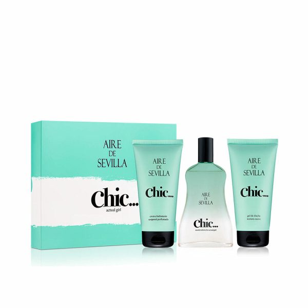 Women s Perfume Set Aire Sevilla AIRE DE SEVILLA CHIC... EDT 3 Pieces For Discount