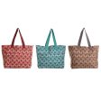 Women s Handbag Home ESPRIT Brown Turquoise Coral 55 x 14 x 35 cm (3 Units) Sale