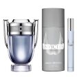 Men s Perfume Set Paco Rabanne 3 Pieces Invictus Online