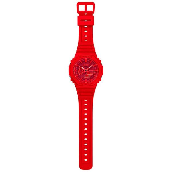 Unisex Watch Casio GA-2100-4AER Red Multifunction Cheap