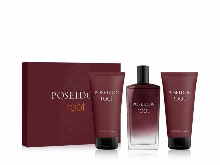 Men s Perfume Set Poseidon EDT Root 3 Pieces Fashion