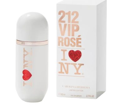 Women s Perfume Carolina Herrera 212 VIP Rosé Love NY EDP 80 ml Hot on Sale