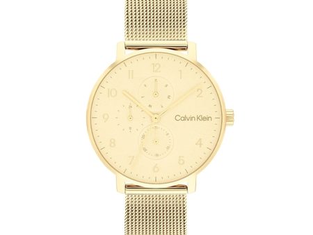 Men s Watch Calvin Klein 25200403 Golden Cheap