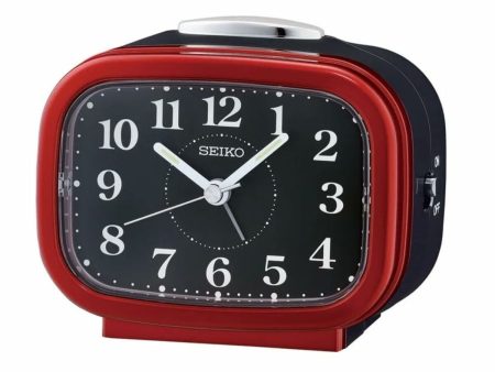 Alarm Clock Seiko QHK060Q Red Hot on Sale