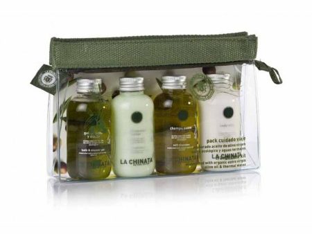 Bath Set La Chinata Care Travel Kit 4 Pieces Sale