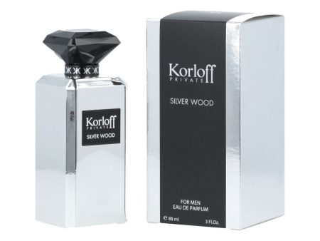 Men s Perfume Korloff EDP Silver Wood (88 ml) on Sale