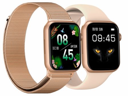 Smartwatch DCU COLORFUL 2 Golden Discount