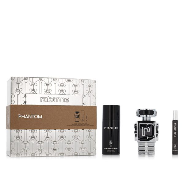 Men s Perfume Set Paco Rabanne EDT 3 Pieces Hot on Sale